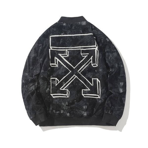 

e-baihui 2021 men's spring zipper coat version camouflage seal polyester long-sleeve jacket fashion trend jeans jacket casual men', Black;brown