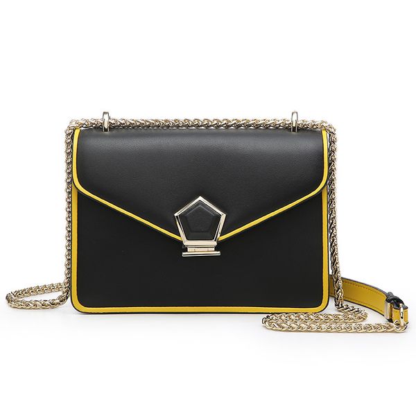 

2020 women's bags genuine leather ladies shoulder bags fashion chain women's handbags messenger small flap bag