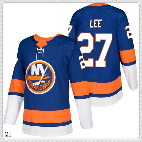 

2018 2019 Hockey Jerseys Quick Dry blue Polyester Embroidery Logos Free Shipping Cheap wholesale Men Jersey Free Shipping30