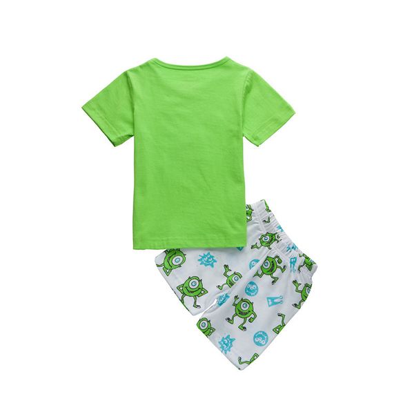 

summer cotton mike wazowski university kids pijama boys pijamas pyjamas kids boys sleepwear children clothes pajamas, Blue;red