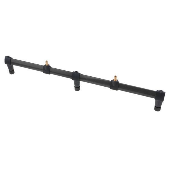 

black steel fishing rod pod buzz bar for 3 fishing rod holder / bite alarm
