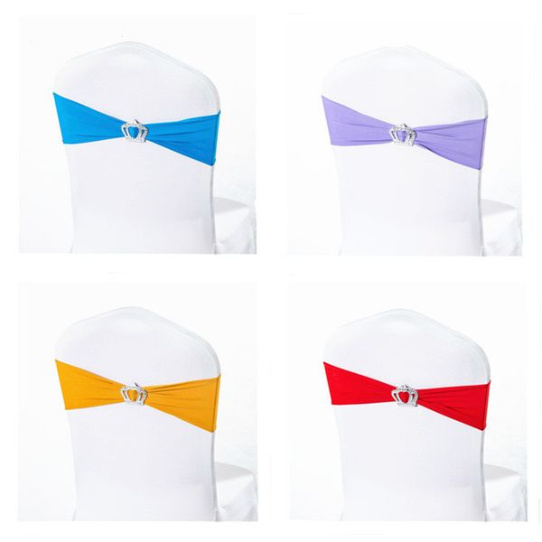 

wholesale chair sash chair bands buckles 20pcs a lot for wedding banquet party home chair decoration