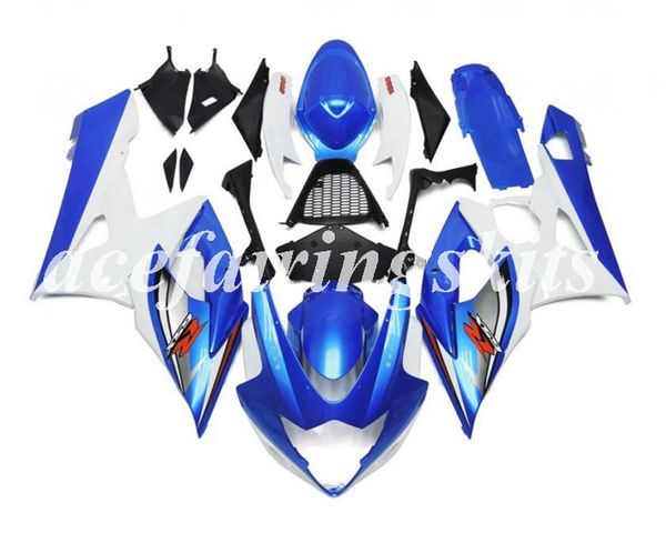 

4 gifts new abs motorcycle full fairings kits fit for suzuki gsx-r1000 k5 2005 2006 05 06 bodywork set bright blue