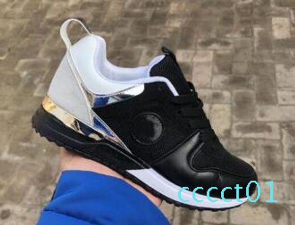 

new arrival mens women luxury casual shoes sneakers designer trainers mens womens sports casual shoes size 36-41 cct1, Black