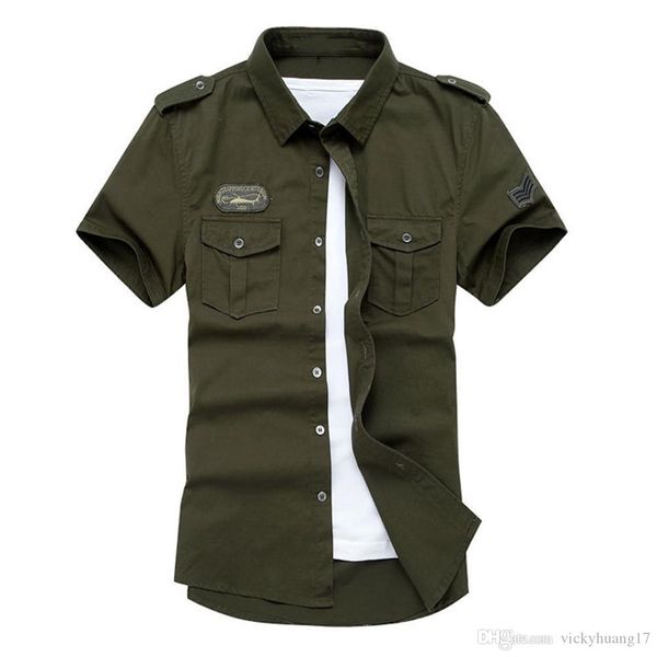 

plus size men solid color turn down collar short sleeve shirt slim top, White;black