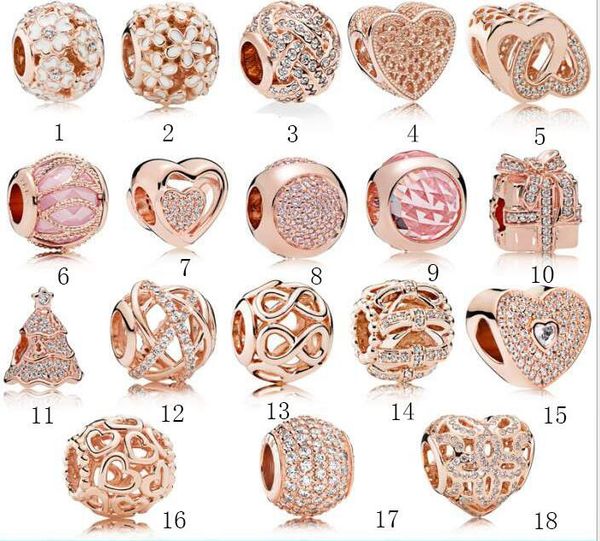 

fit real 925 sterling silver cubic zirconia european charms bead fit pan chain diy bracelet for woman gold color fashion jewelry, Black