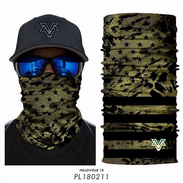 

camouflage cycling bandanas fishing windproof bandana ciclismo scarf hiking neck warmer head shield headband headwear men, Black