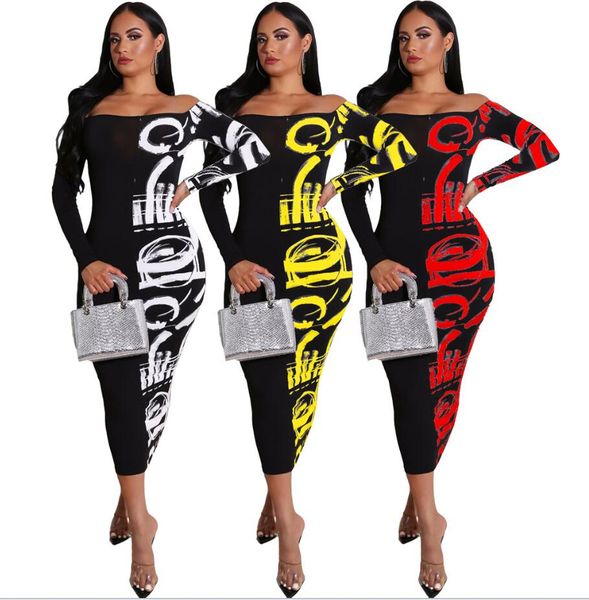 

wholesale designer women dress summer brand dresses europe and america fashion stitching multicolor long skirt ins size s-2xl, Black;gray