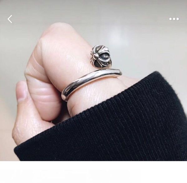 

925 sterling silver fashion brand ch designer nail rings for lady design mens and women party wedding lovers gift luxury hip hop jewelry