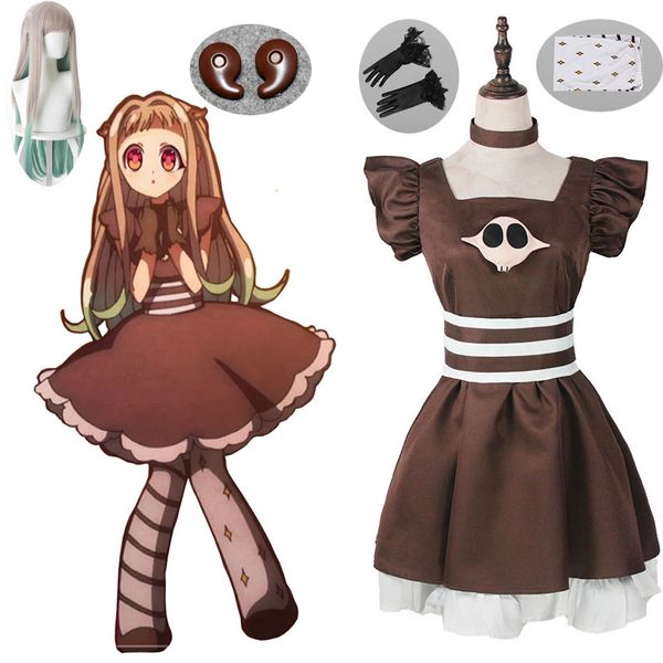 Anime Usite-Corning Jibaku Shounen Hanako-Kun Yashiro Nene Tea Party Pressing Cosplay Costume Suit