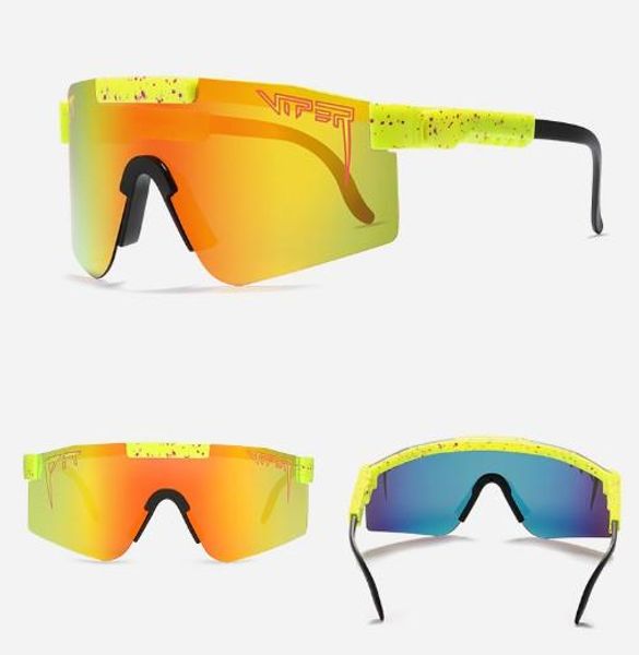 

design sunglass pit viper большая рамка езда sunglasses красочный полный покрыло real film поляризованные солнцезащитные очки boxed11, White;black