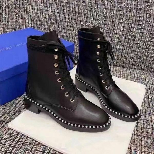 

2020 leisure autumn and winter martin boots women's british short thick heel locomotive thick bottom women's boots factory direct, Black