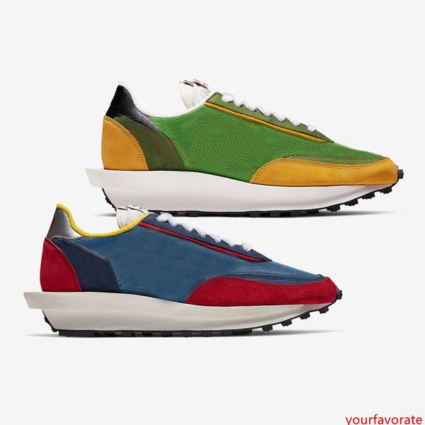 

sacai ldv waffle daybreak trainers mens running shoes for women fashion designer breathe tripe s outdoor sports sneakers 36-45