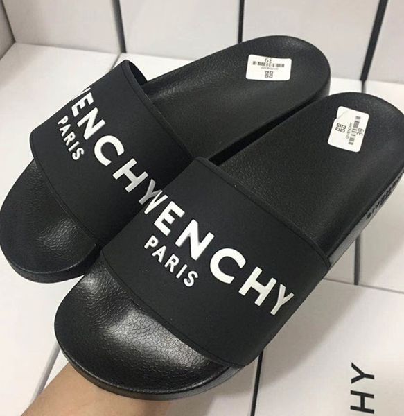 

beach branded men women soft rubber flat mule indoor slipper fashion boy girl letter beach supple rubber sole slipper, Blue;gray