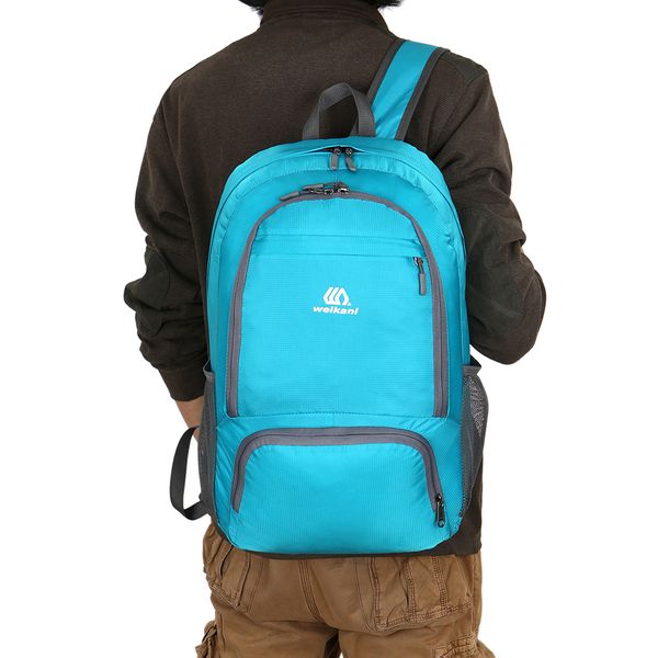 

outdoor sport bags lightweight packable backpack water-resistant foldable travel backpack daypack bag camping hiking cycling