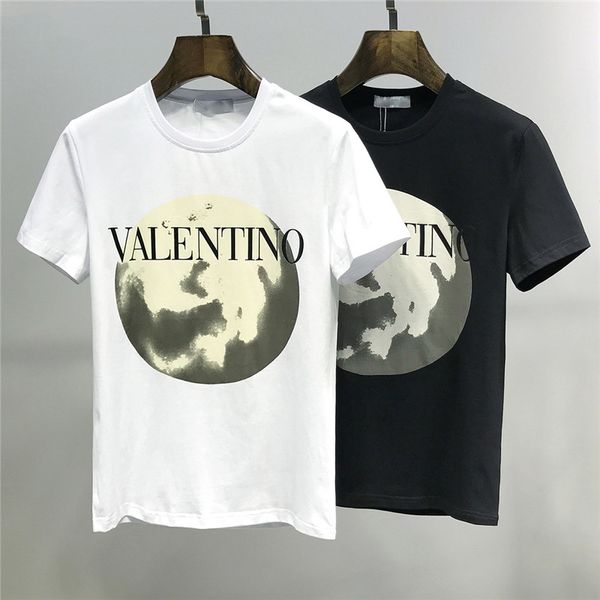 

20ss men t-shirt casual o-neck luxury men's t-shirt fashion summer brand short sleeve men's clothing hip hop hoodie size -xxxl k1, White;black