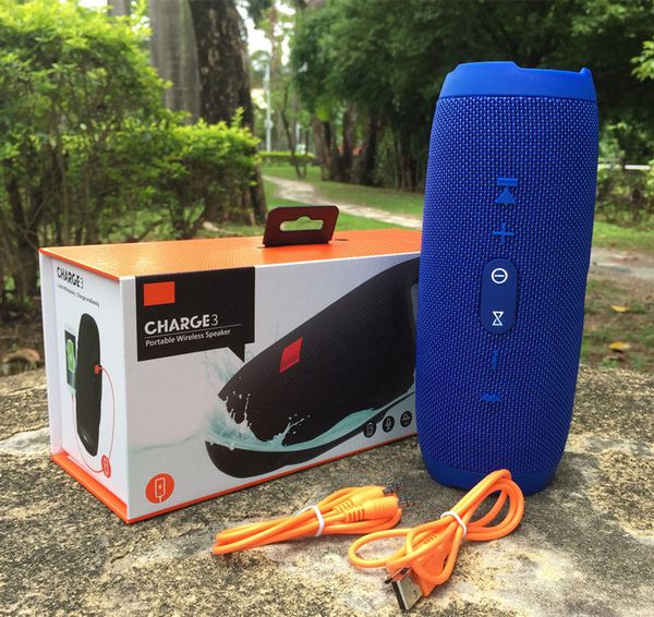 

1pcs charge3 wireless bluetooth speaker hifi mini subwoofer portable outdoor bluetooth speaker sports speaker for iphone 6/7/8/x/xmax jbl