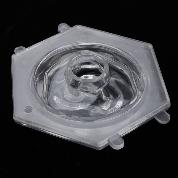

пластиковый clear 3d цветок лотос свеча в форме мыловарения почвы для diy ремесел