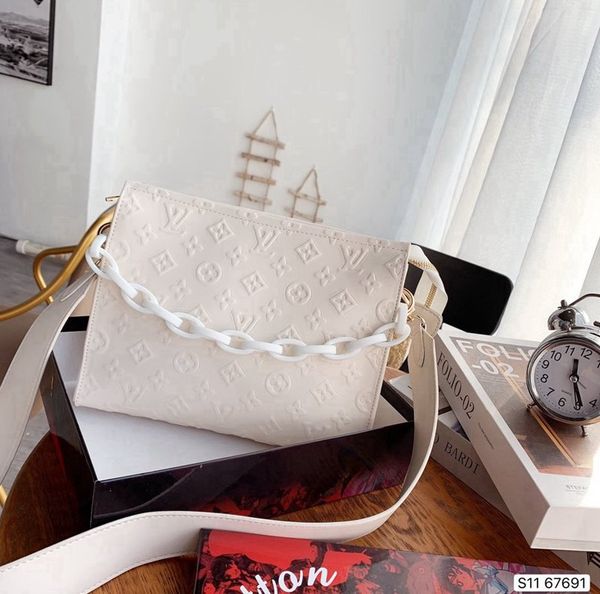 

classic shoulder bags women leather tote women handbags crossbody chain clutch - 0082
