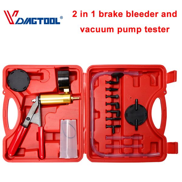 

hand held vacuum pistol pump 2 in 1 brake fluid bleeder hand held tester kit auto oil change pistol pump tool kits quality a