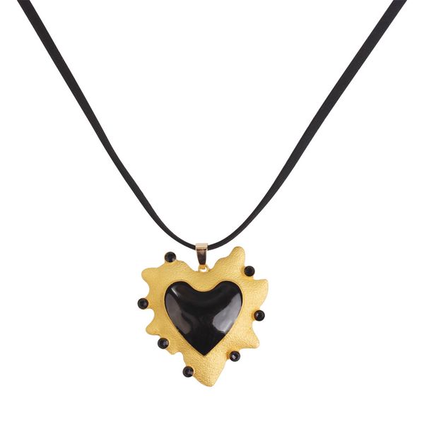 

европейский и американский big new преувеличены heart-shaped ожерелье сплава heart-shaped multi-layer длинные аксессуары свитер цепи, Silver