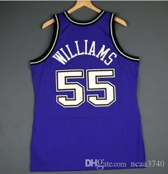 

custom men youth women vintage jason williams mitchell ness 98 99 college basketball jersey size s-4xl or custom any name or number jersey, Black