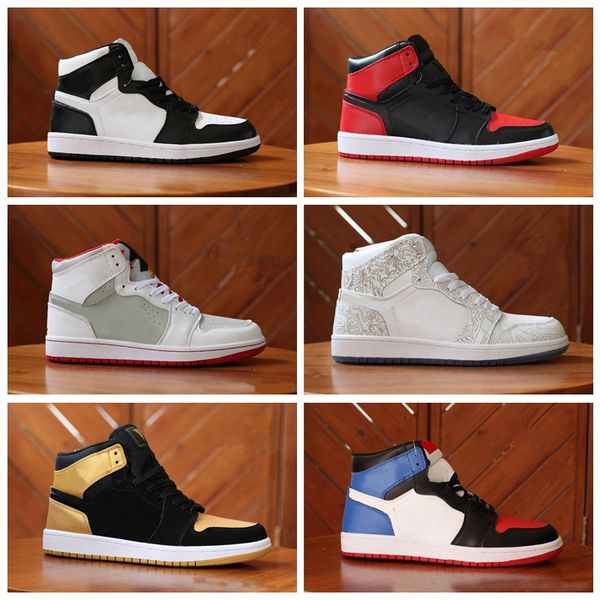 

classic 1s basketball shoes bred toe royal 3 gold shattered backboard shadow chicago game royal men women sneakers