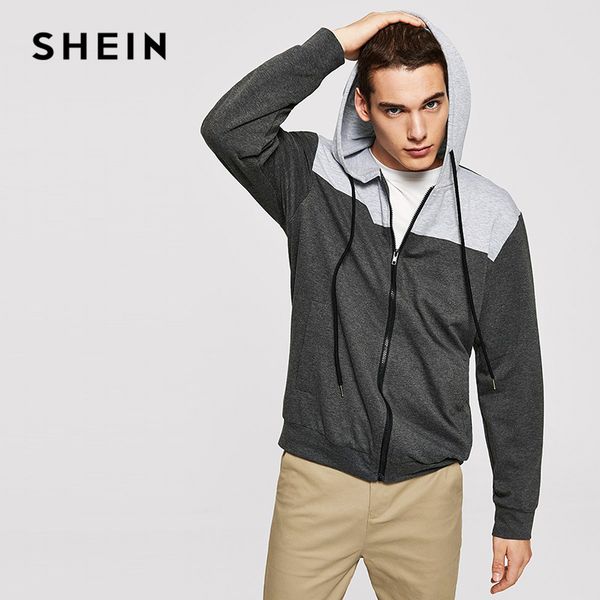 sudaderas shein hombre
