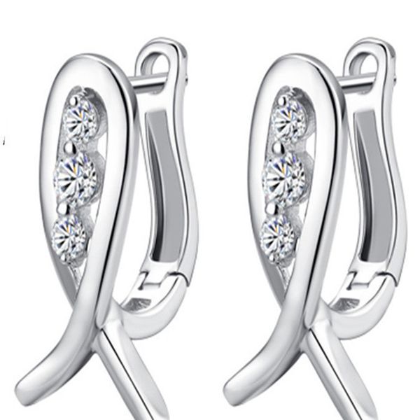 

a127 мода гонконг ювелирные изделия производители серьги 925 серебряные ювелирные изделия серьги корейские улыбающиеся рыбы женщины, Golden;silver