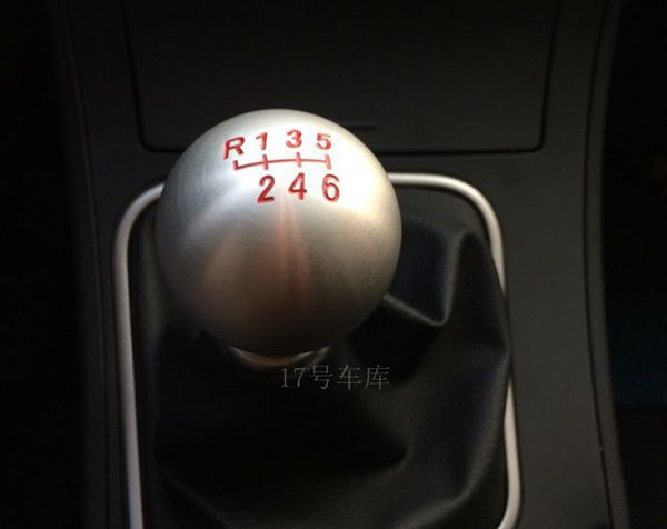 

brushed aluminium alloy car gearshift knob fitting for 3 5 6 8 axela atenza mx-5 rx-8 cx-5 cx-7 cx-9 thread m10x1.25