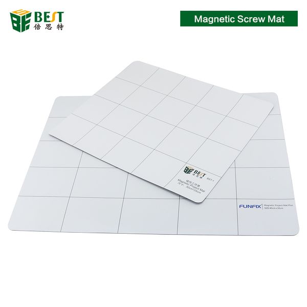 

new 45*30 heat insulation magnetic silicone pad maintenance platform bga pcb soldering repair station gun partner