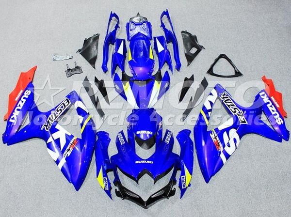 

4 gifts injection mold new abs motorcycle fairings set fit for suzuki gsx-r600 gsx-r750 600 750 k8 2008 2009 2010 08 09 10 blue purple