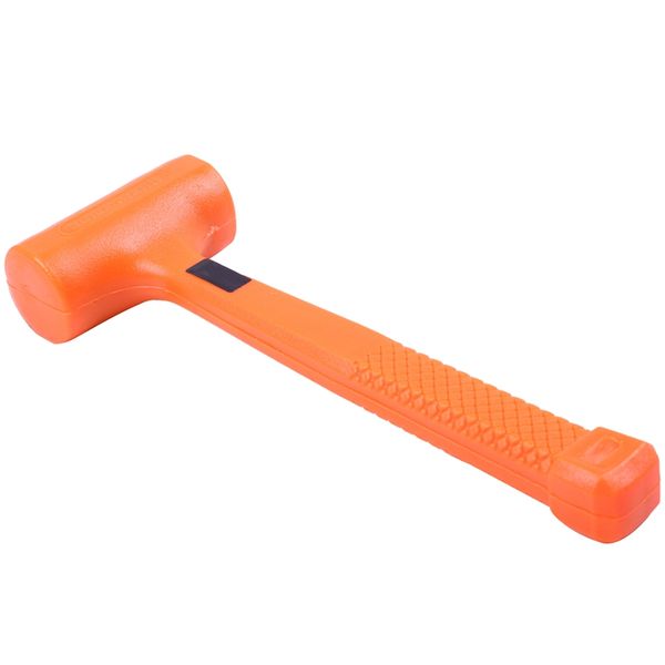 

dead blow mallet orange soft rubber unicast hammer