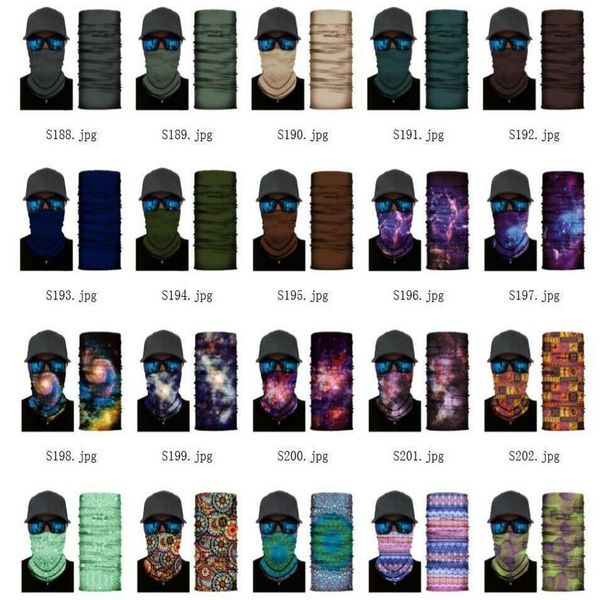 

us stock, outdoor sport neck skull bicycle fishing scarf bandanas shield face mask headband bandana headwear ring scarf bicycle balaclava