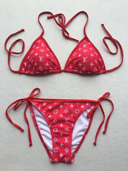 

designer lady bikini swimsuit letter printed brand swimwear bikini for women summer two-piece female bikini bathing suit, White;black