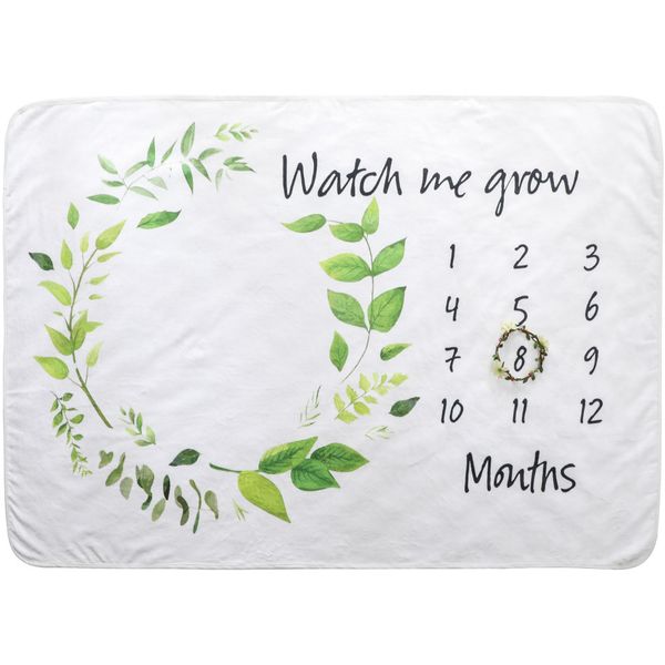 

12 месячный младенца milestone blanket ежемесячные детские одеяла для новорожденных soft фотография реквизит angel wing фон одеяло фото
