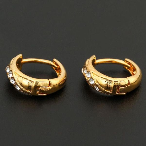

gold color hoop earrings for women party jewelry gift fashion earrings, Golden;silver
