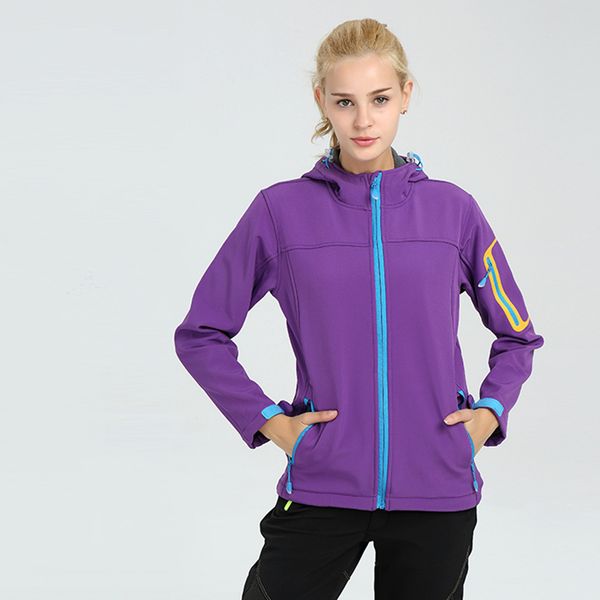 

ckahsbi men women spring outdoor waterproof hiking jacket sports hooded climbing clothes camping fishing coats, Blue;black