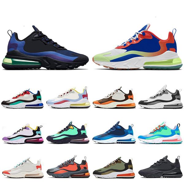 

новое прибытие royal blue реагировать запуск мужчины женщины тройной черный белый bauhaus opitical travis scotts мужские тренажёры спорт кро