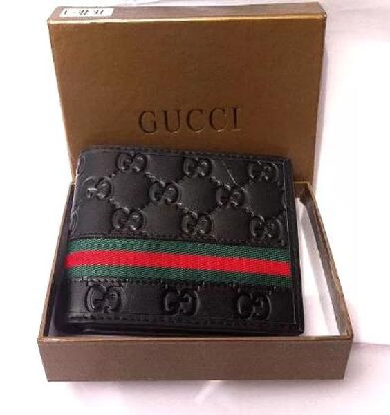 

new arrival pu leather wallets for mens purse high-quality cluch cente party women traver wallet with box, Red;black