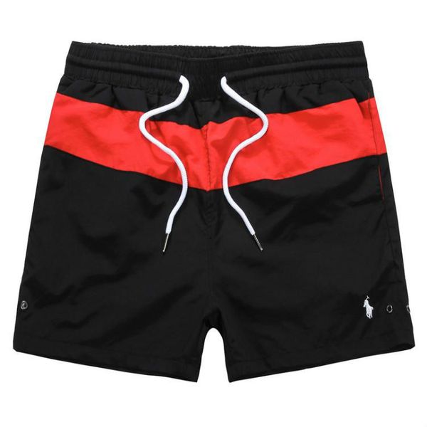 

summer swimwear beach pants mens board shorts black men surf shorts small horse swim trunks sport shorts de bain homme m-2xl