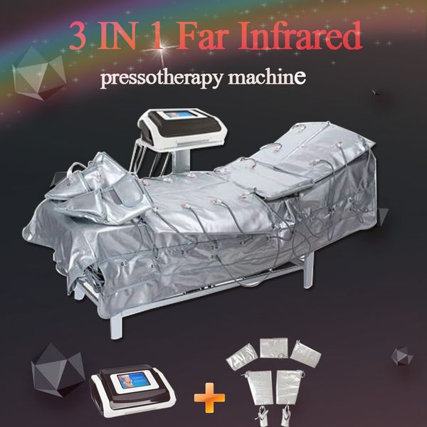 

3 in 1 far infrared pre otherapy machine infrared lymph drainage em limming ma age uit machine dhl fa t hipping