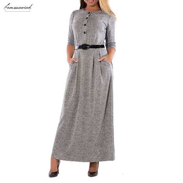 

winter dress charming long sleeve maxi dress women office work autumn plus size women clothing 6xl robe designer clothes, Black;gray