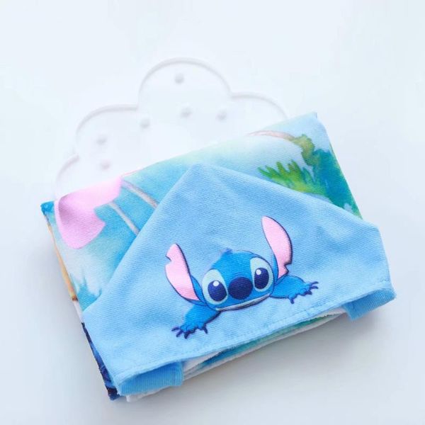 

ivyye 1pcs stitch woody monster fashion anime bath towels cotton handkerchief soft face towel cartoon washcloth new