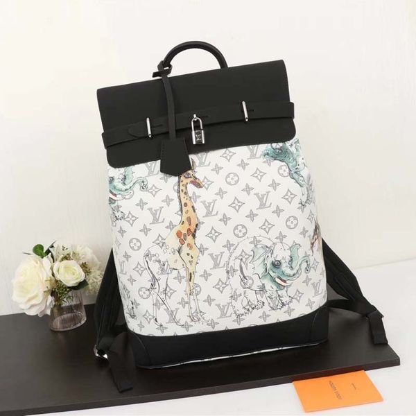 

2020 new popular men's and women's backpack designer luxury large capacity soft smooth classic fashion backpack n:l43296