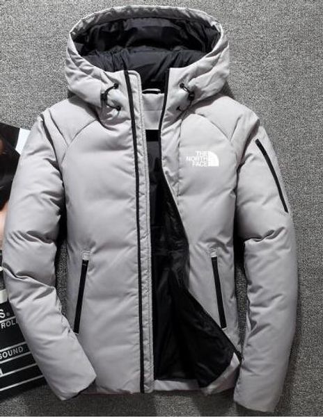 

bomber winter fourrure down parka homme jassen chaquetas outerwear big fur hooded fourrure manteau canada down jacket coat hiver doudoune, Black
