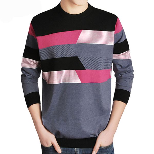 

drop shipping sweater men casual o-neck clothing cashmere wool pullover men long sleeve discount patchwork coat, White;black