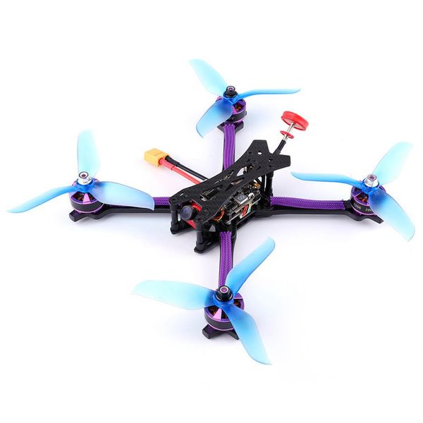 Tero Q215mm FPV Racing Drone F4 PRO + V2 FC 35A 2-6S Blheli-S 4In1 ESC 5.8G VTX 800TVL Câmera Frsky XM + Receptor - BNF