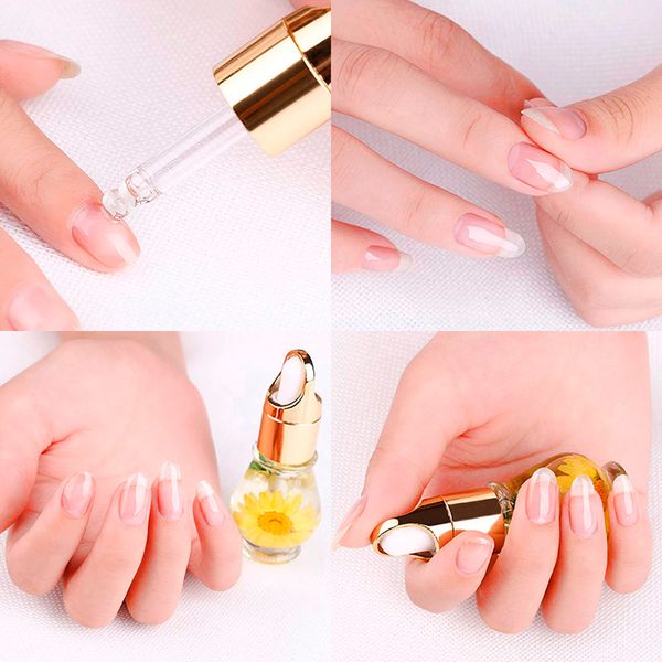 

1 pcs mix taste dried flowers cuticle oil pen nail art care treatment manicure nail nutrition oil cuticle revitalizer