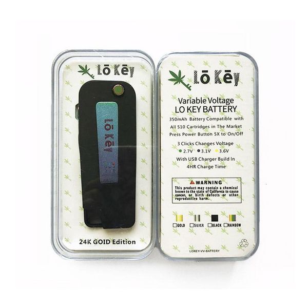 

Lokey подогревать В.В. Устройство ло ключ Батарея Флип Vape Mod 350mAh Variable Voltage подогрева Fit 510 Стекло Vape Картриджи Испаритель USB зарядное устройство